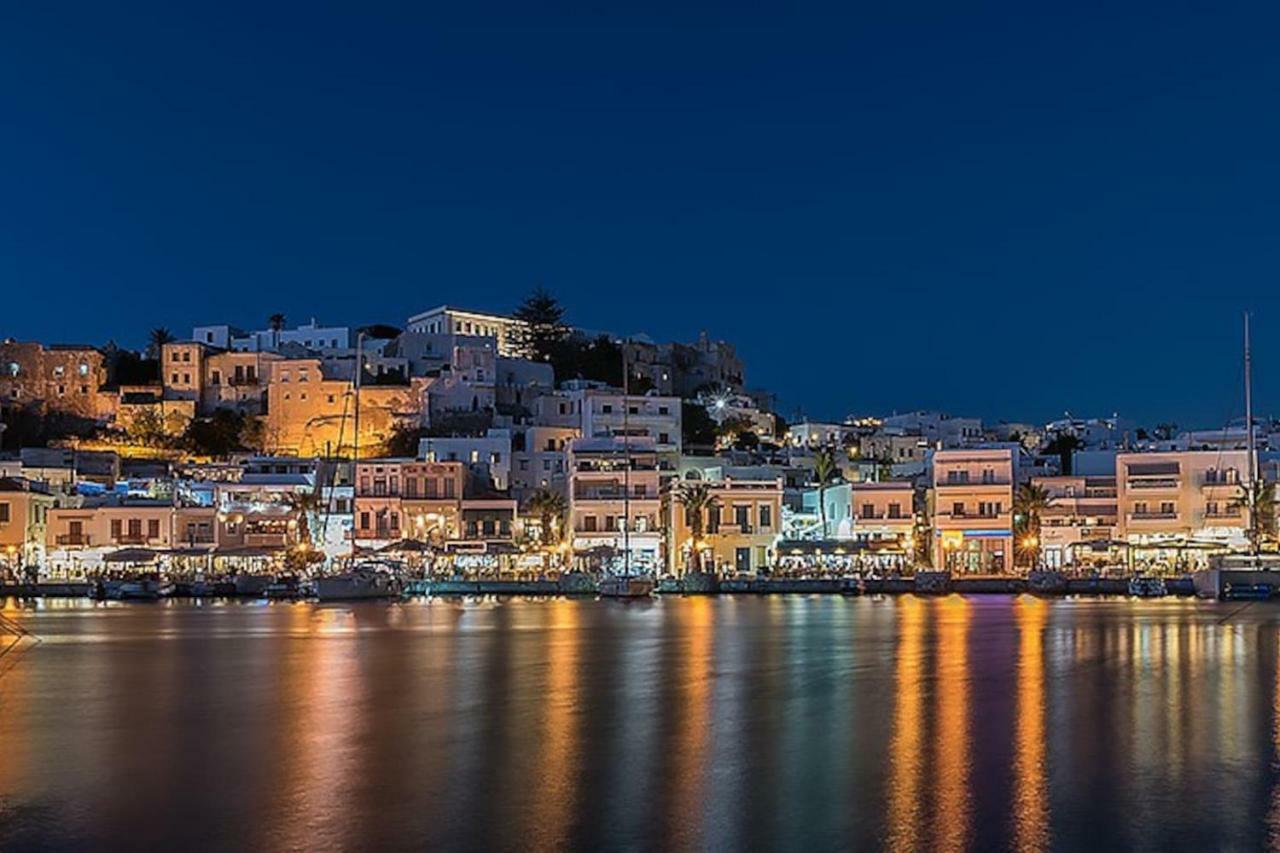 Independent Agapitos Apart , 2Bdrm, Private Patio Naxos City Kültér fotó